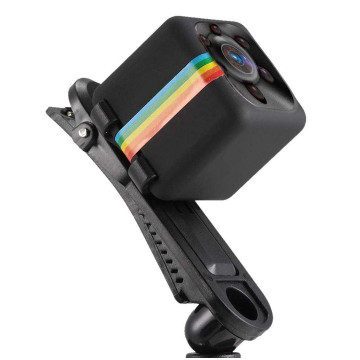Multifunkciós Mini 1080P Full HD kamera, 140 fokos látószög 360 fokban forgó kamera, infravörös lámpa, videó felvétel- 23mm