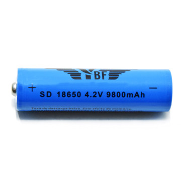 Tölthető 18650-es lítiumion akkumulátor /2650mAh, 4.2 V