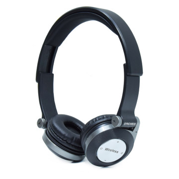 Vezeték nélküli Bluetooth fejhallgató, fekete
