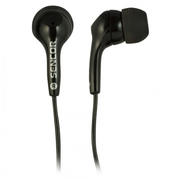 Sencor SEP 120 BLACK fülhallgató, fekete színben