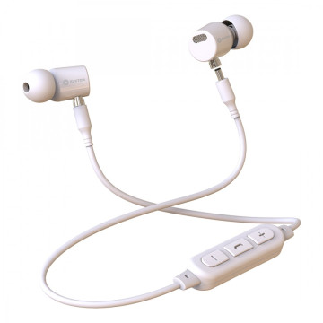 Buxton REI-BT 101 WHITE ROON Bluetooth fülhallgató COMBO, fehér színben