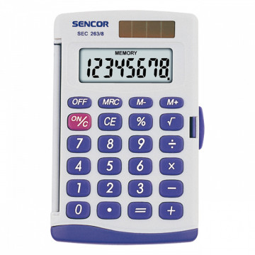 Sencor SEC 263/8 zsebszámológép