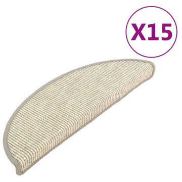 15 db ezüstszínű öntapadó lépcsőszőnyeg 56x20 cm - utánvéttel vagy ingyenes szállítással