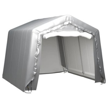 Szürke acél tárolósátor 300 x 300 cm - utánvéttel vagy ingyenes szállítással